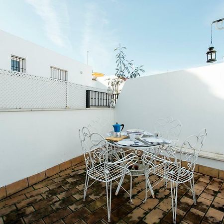 Apartamento Bright Duplex W/ Terrace Sevilla Exterior foto