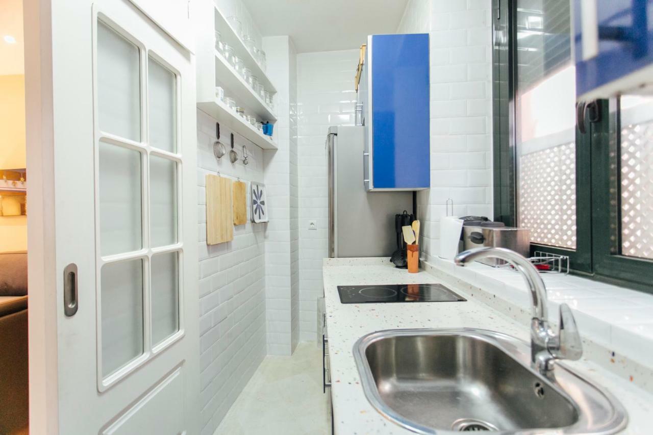 Apartamento Bright Duplex W/ Terrace Sevilla Exterior foto