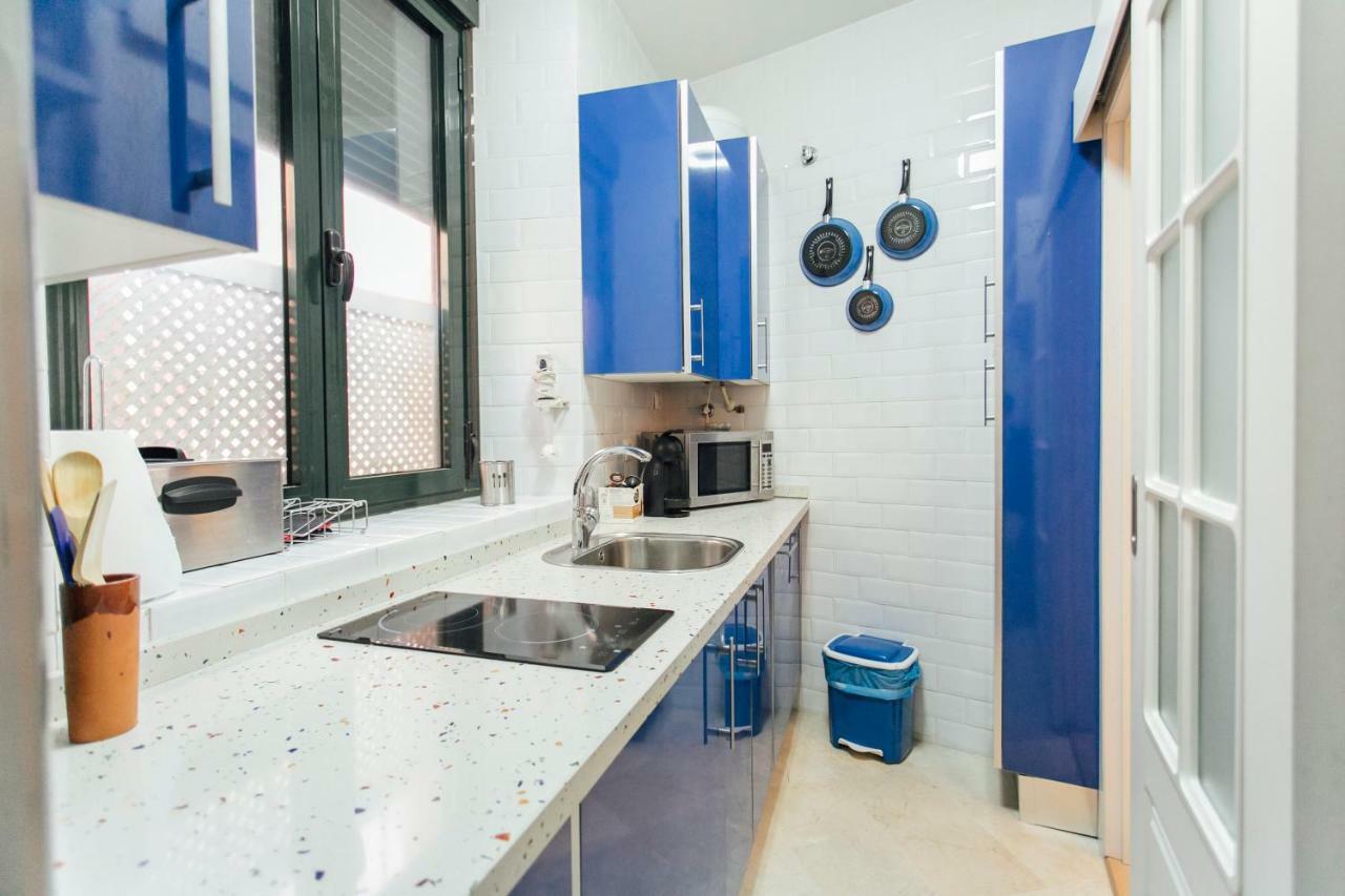 Apartamento Bright Duplex W/ Terrace Sevilla Exterior foto